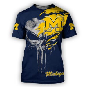 Michigan All Over Printed Clothes NC121103 - T-Shirt, S