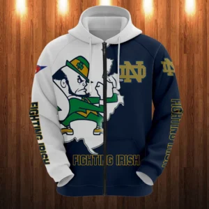 Notre Dame All Over Printed Clothes NC111129 - T-Shirt, S